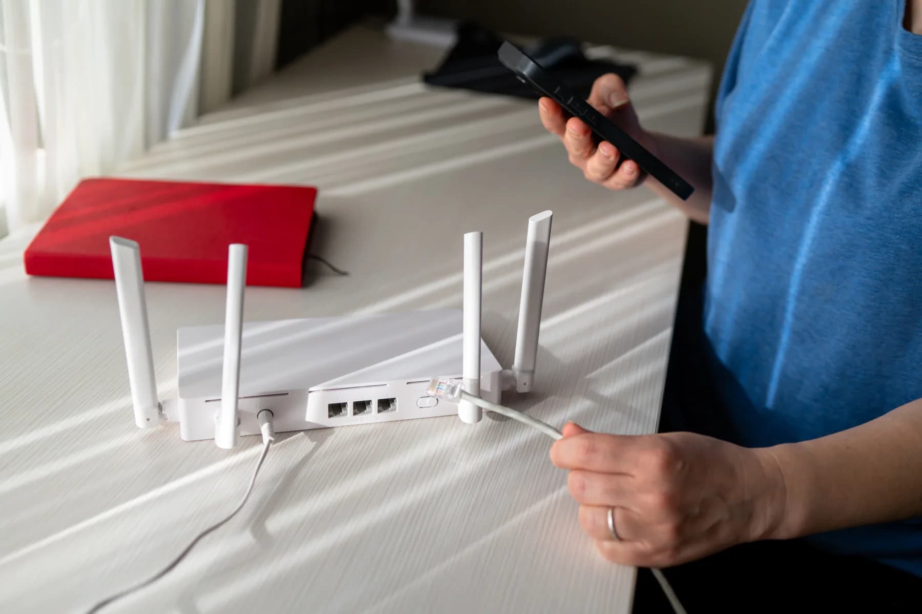 Cradlepoint router kit used for temporary event connectivity backup internet and project site deployments