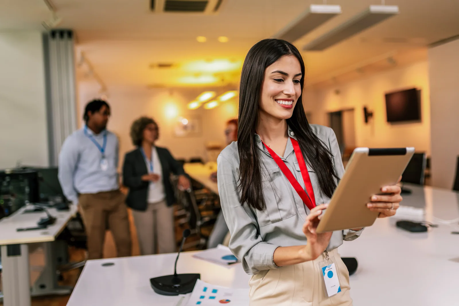 Business iPads prepared for field operations, forms, presentations, and mobile office workflows