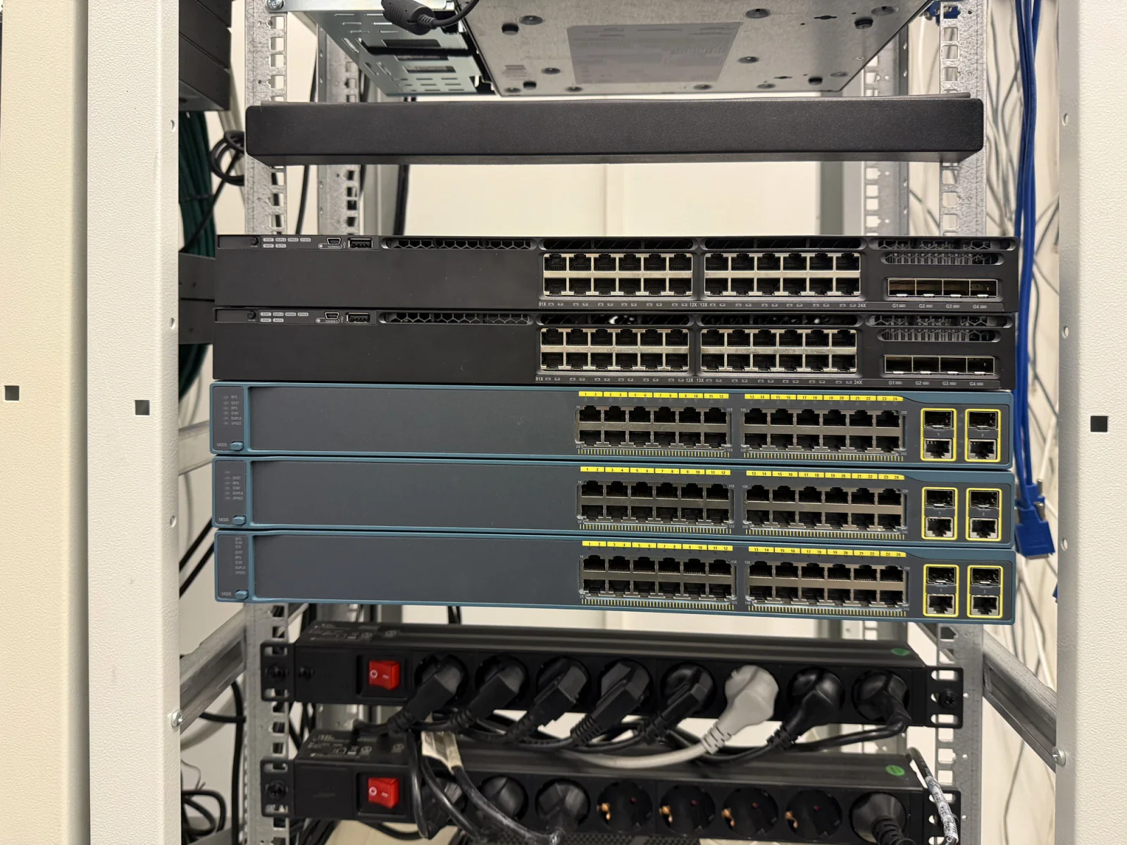 Cisco Nexus data center switch rentals with high density cabling for temporary lab and infrastructure projects