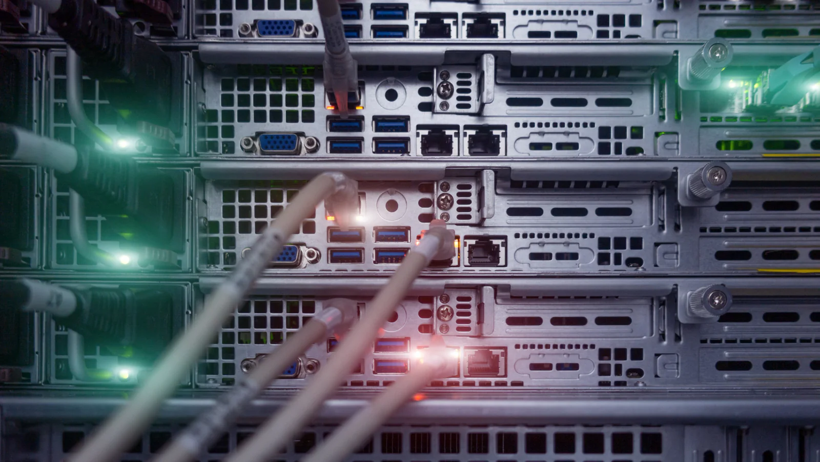 Networking gear deployed for an event or conference with registration stations exhibitor connections and temporary switch infrastructure